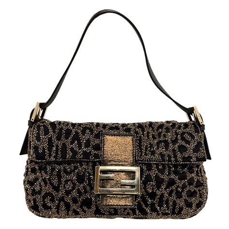 cheetah fendi baguette|Fendi baguette monogram.